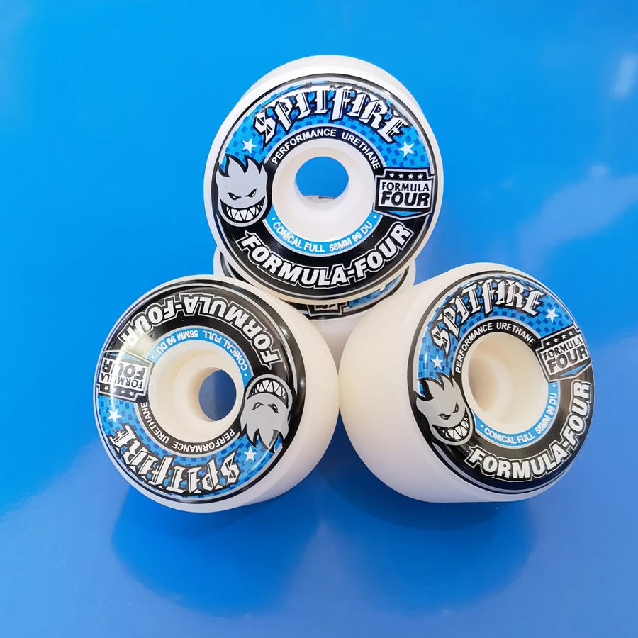 Original Spitfire Skateboard Wheels (58mm, 52mm, 101duro, 53mm, 54mm, 56mm, 99duro, 80HD)