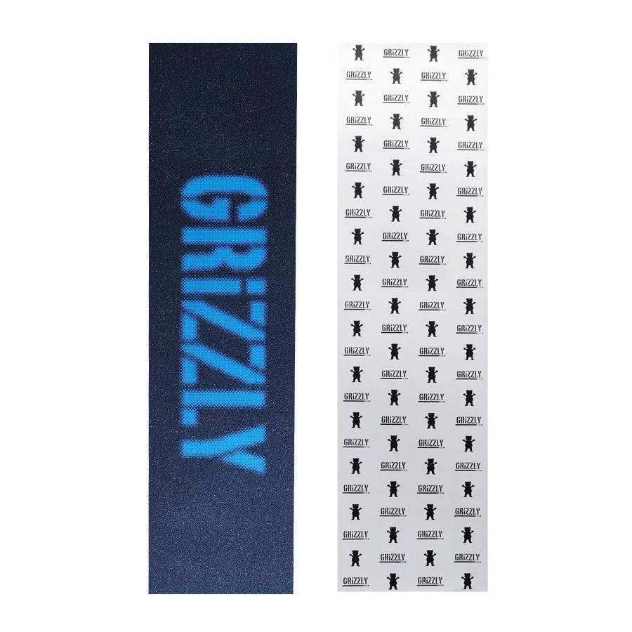 Skateboard Deck Grip Tape, Grizzly Brand (33 x 9 inch, 33 inch, OS780 Perforated)