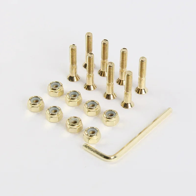 Skateboard Trucks Screws, Mounting Bolts, Anti-Rust, Durable (M5 x 25 / 29 / 32 / 38 / 44 / 50mm)
