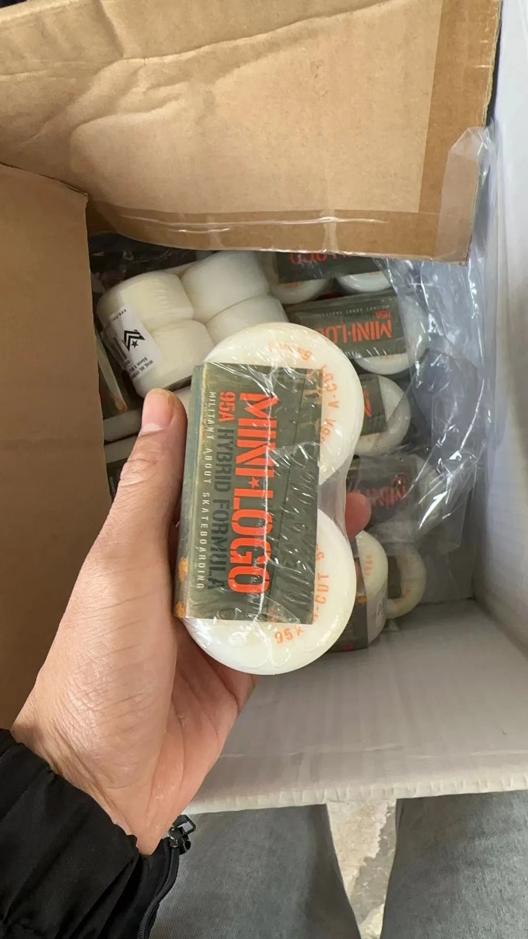 Mini Logo Skateboard Wheels (53mm, 54mm, 56mm, 58mm, 60mm, 90a, 95a, 101a) - 4 Pieces