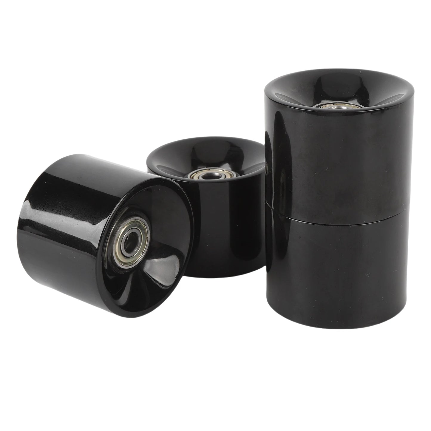 Skateboard Wheels, High Elasticity, PU, With Bearings (60 x 45mm)