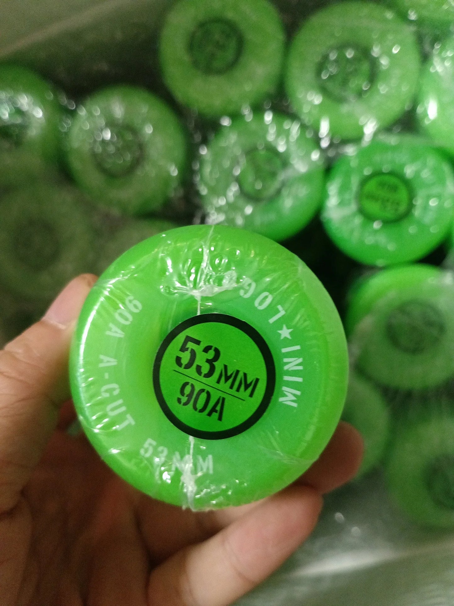Mini Logo Skateboard Wheels (53mm, 54mm, 56mm, 58mm, 60mm, 90a, 95a, 101a) - 4 Pieces