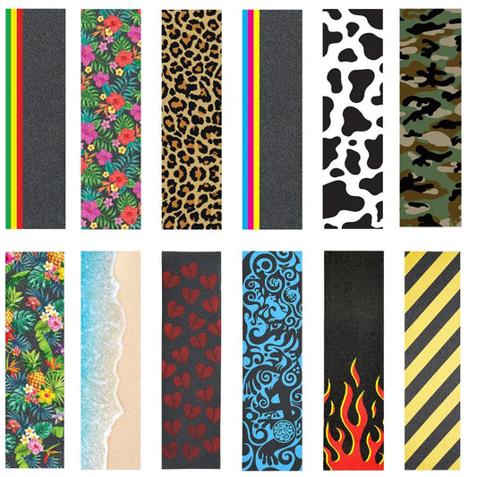 9" x 33" Skateboard Grip Tape Sheet, Bubble-Free, Waterproof, Sandpaper (84 x 23 cm)