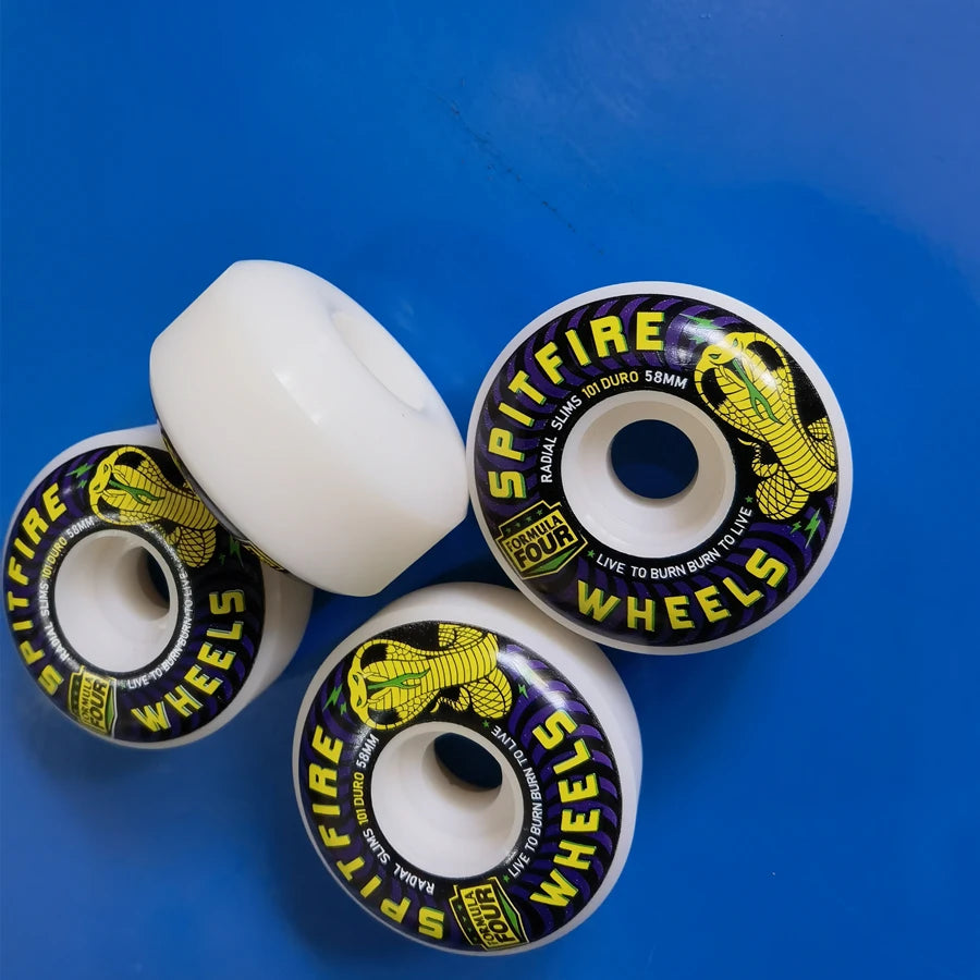 Original Spitfire Skateboard Wheels (58mm, 52mm, 101duro, 53mm, 54mm, 56mm, 99duro, 80HD)