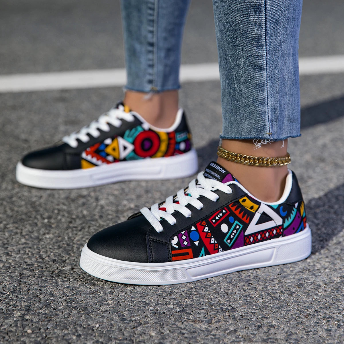 YRZL Women's Lightweight Skateboard Shoes