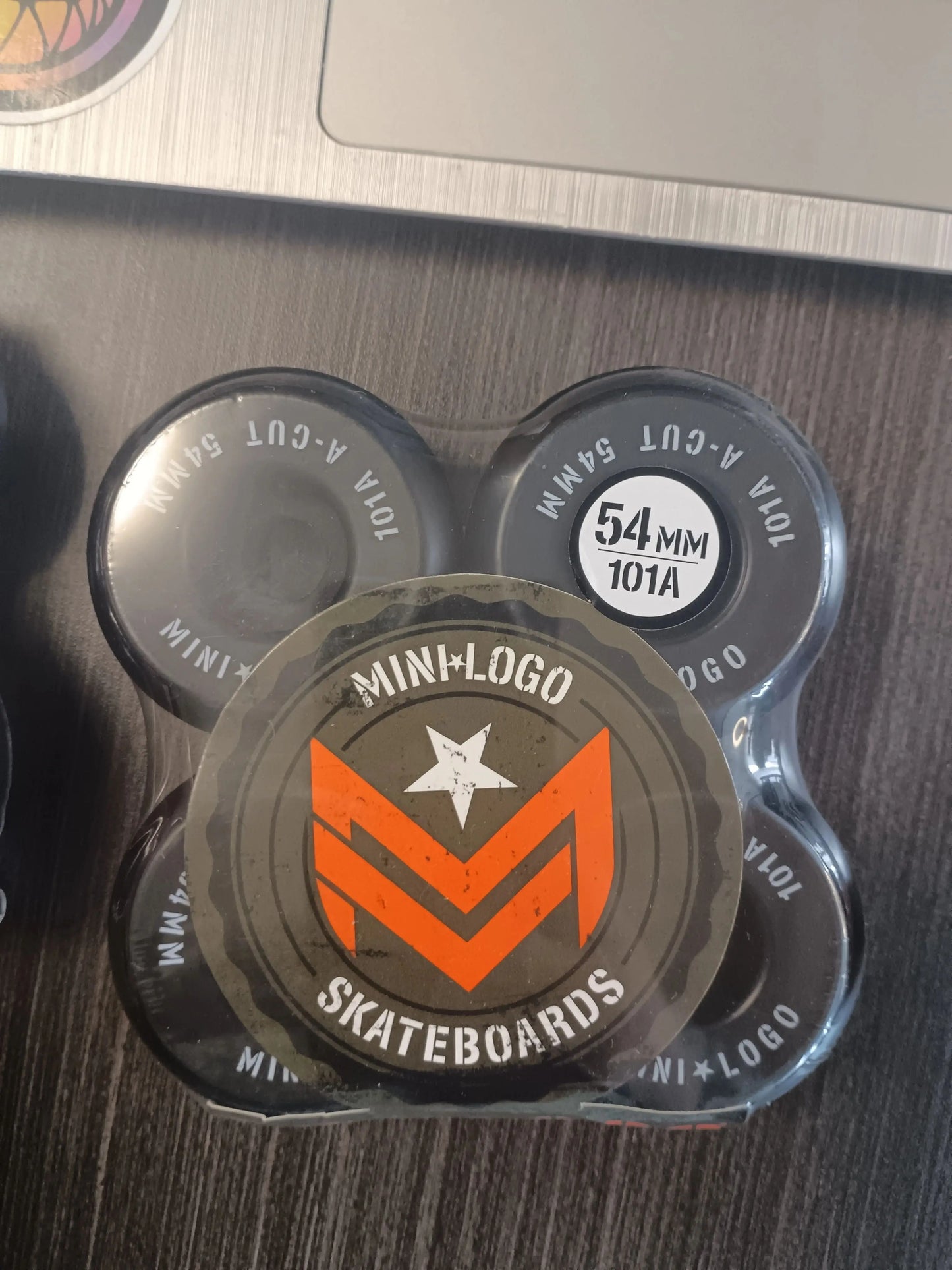 Mini Logo Skateboard Wheels (53mm, 54mm, 56mm, 58mm, 60mm, 90a, 95a, 101a) - 4 Pieces