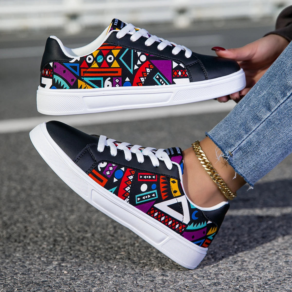 YRZL Women's Lightweight Skateboard Shoes