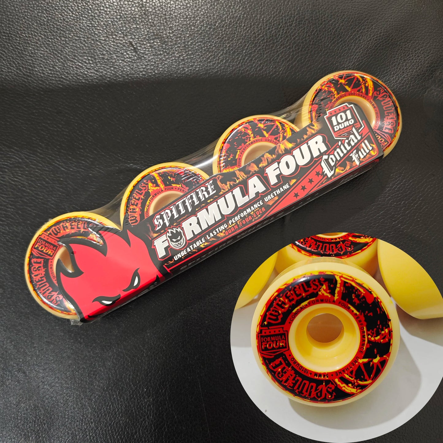 Original Spitfire Skateboard Wheels (58mm, 52mm, 101duro, 53mm, 54mm, 56mm, 99duro, 80HD)