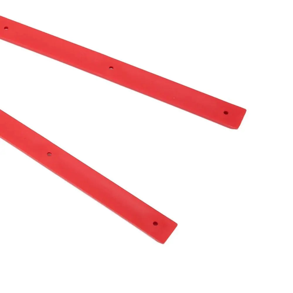 2-Piece Durable ABS Rib Bones, Rails, Colorful, Skateboard Rail Guards (36.5 x 1.7 cm)