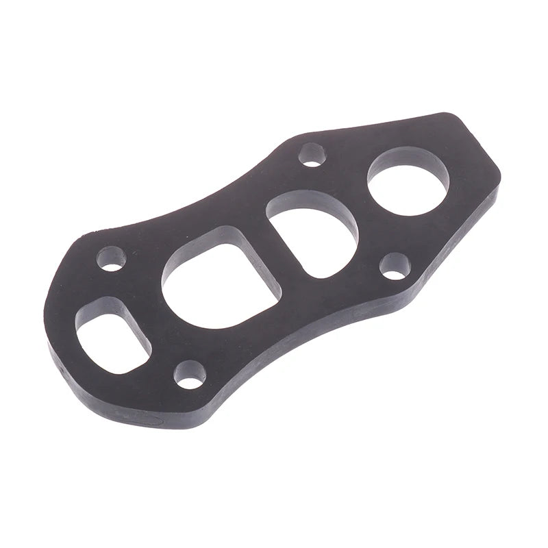 1-Piece Black PU Longboard Skateboard Riser Pads for Truck Mounting
