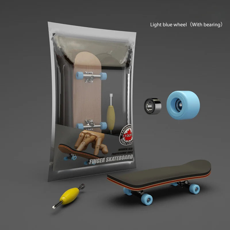 Professional Finger Skateboard Fingertip Toy (Five-Layer Maple Wood)