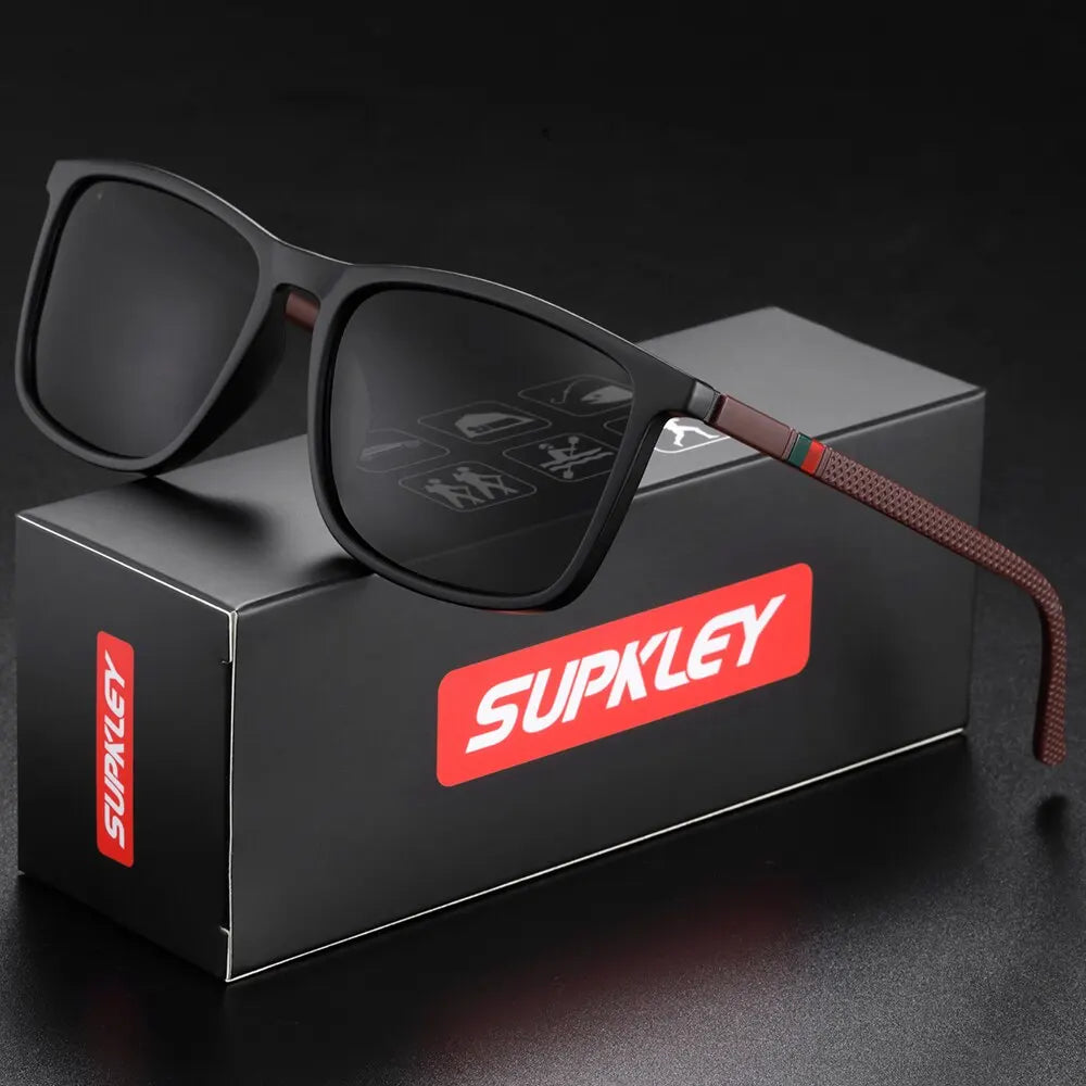 SUPKLEY Sports Sunglasses for Men, Polarized, Comfortable