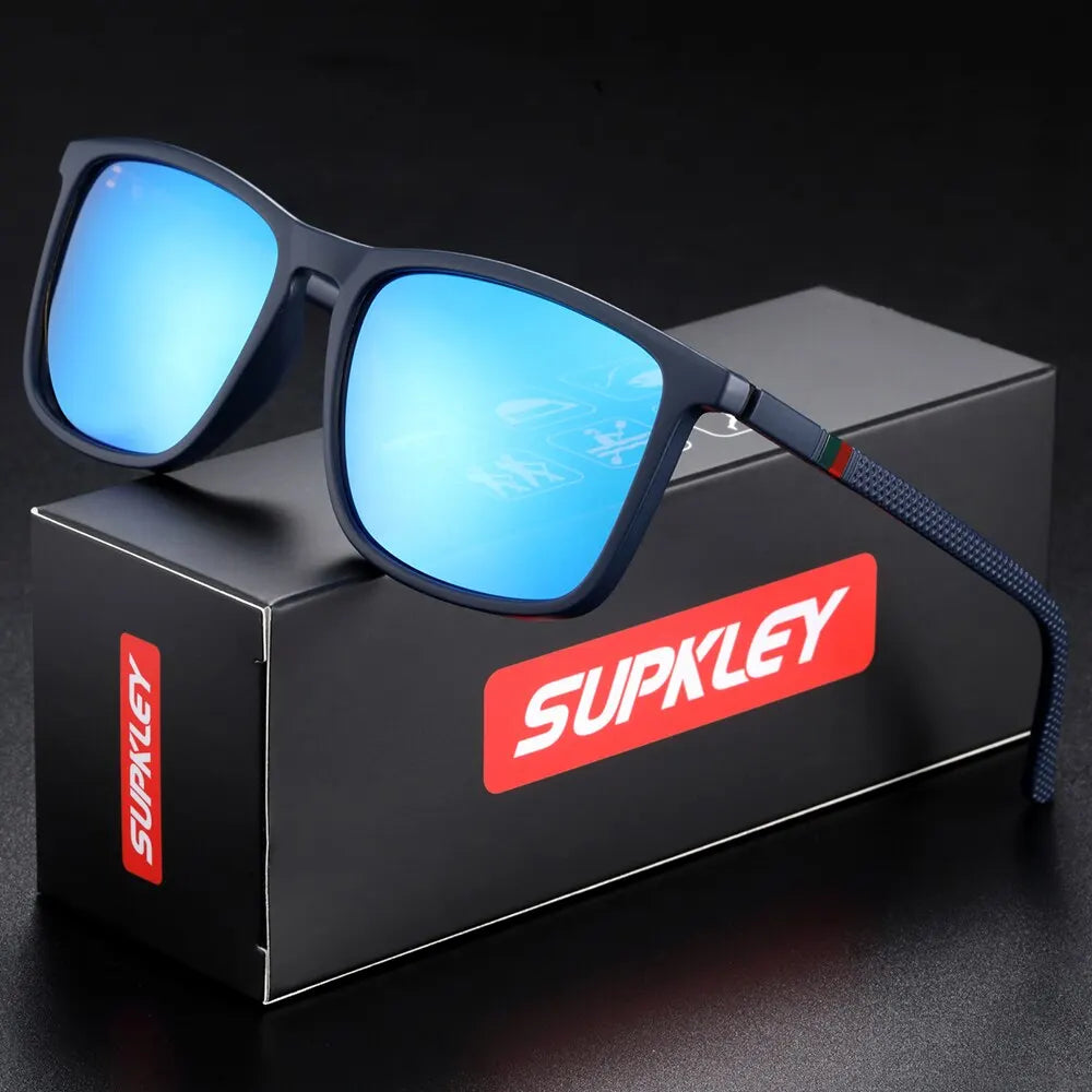SUPKLEY Sports Sunglasses for Men, Polarized, Comfortable
