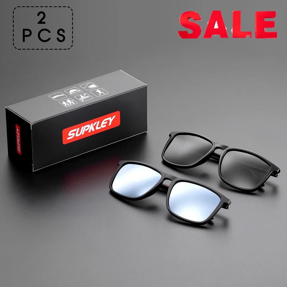 SUPKLEY Sports Sunglasses for Men, Polarized, Comfortable
