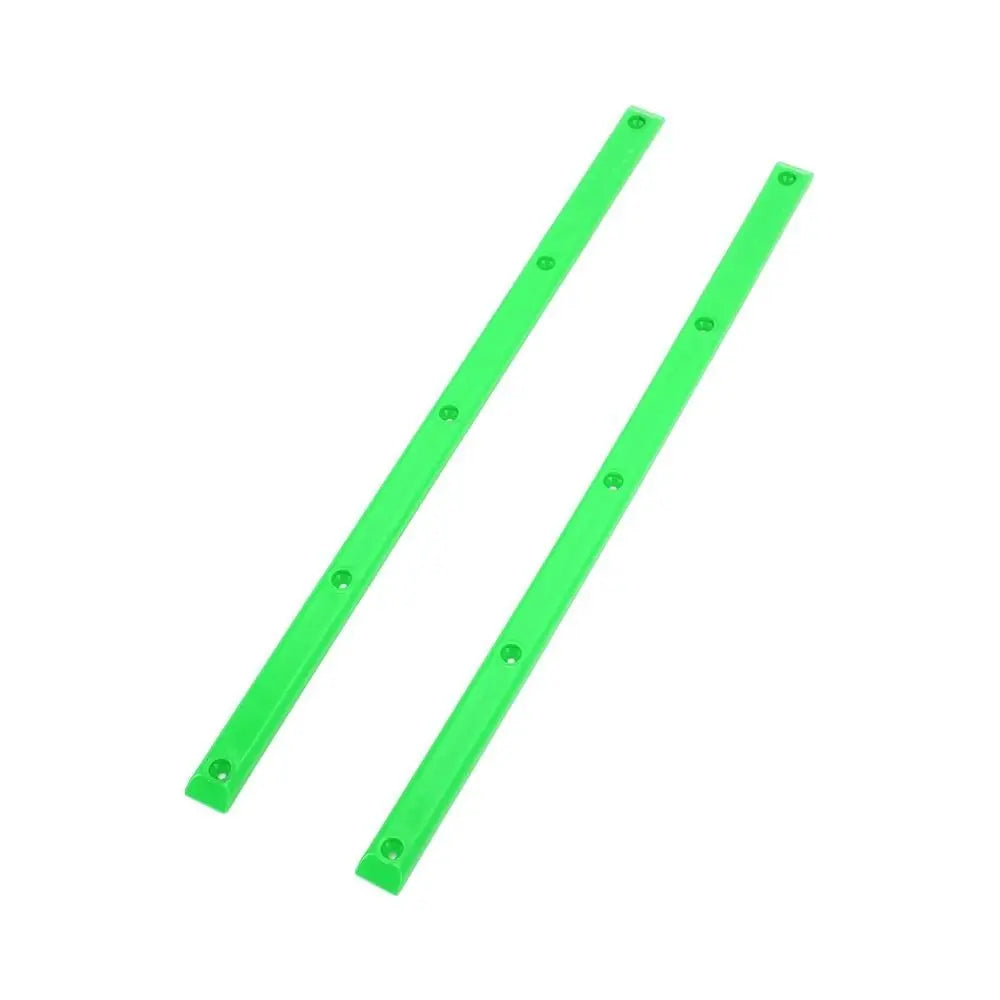 2-Piece Durable ABS Rib Bones, Rails, Colorful, Skateboard Rail Guards (36.5 x 1.7 cm)