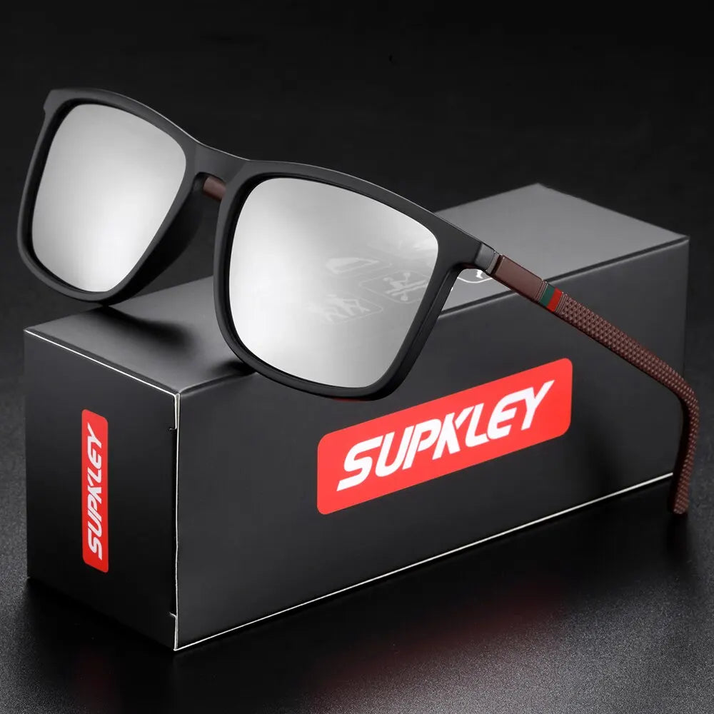 SUPKLEY Sports Sunglasses for Men, Polarized, Comfortable