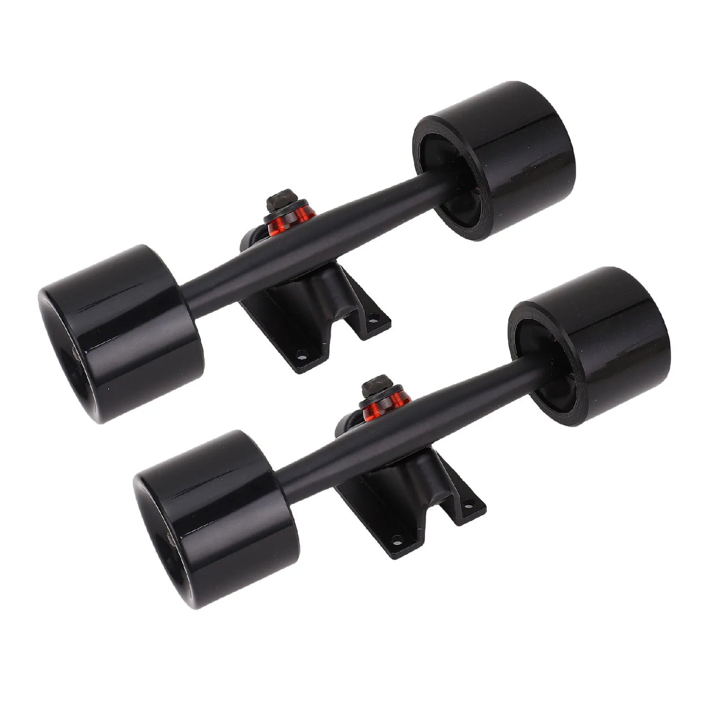 7-Inch Aluminum Alloy Skateboard Trucks with Wheels (65 x 51mm)