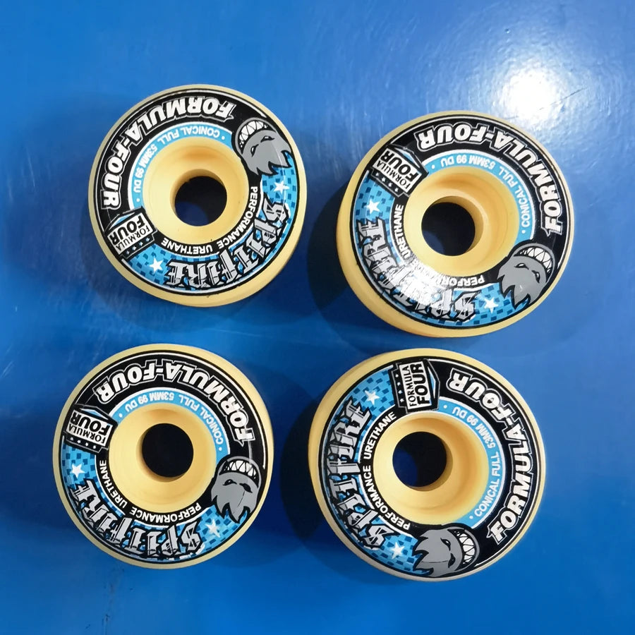 Original Spitfire Skateboard Wheels (58mm, 52mm, 101duro, 53mm, 54mm, 56mm, 99duro, 80HD)