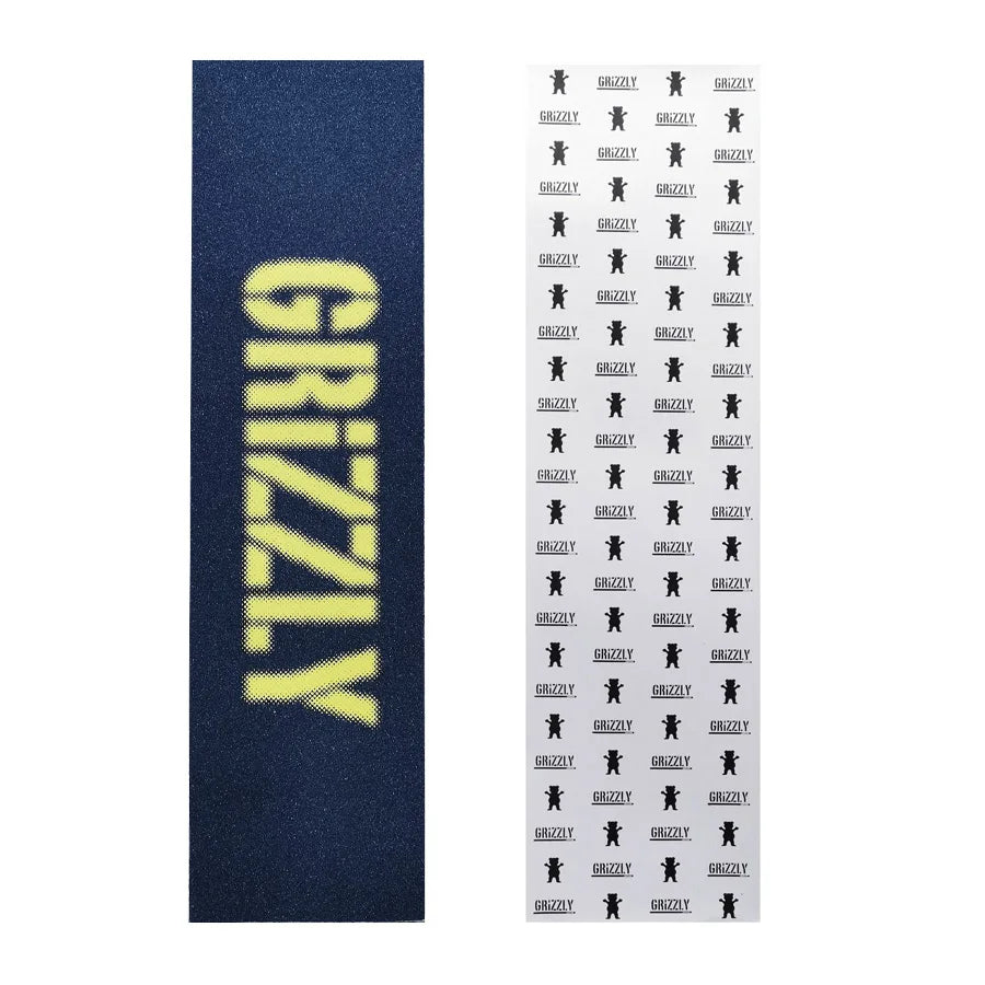 Skateboard Deck Grip Tape, Grizzly Brand (33 x 9 inch, 33 inch, OS780 Perforated)