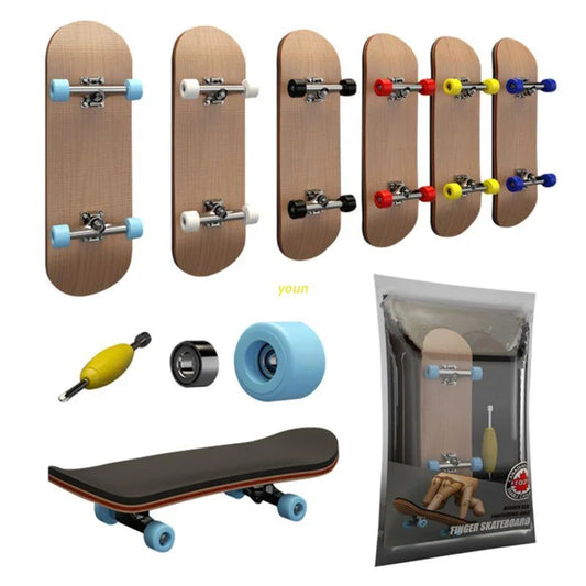 Professional Finger Skateboard Fingertip Toy (Five-Layer Maple Wood)