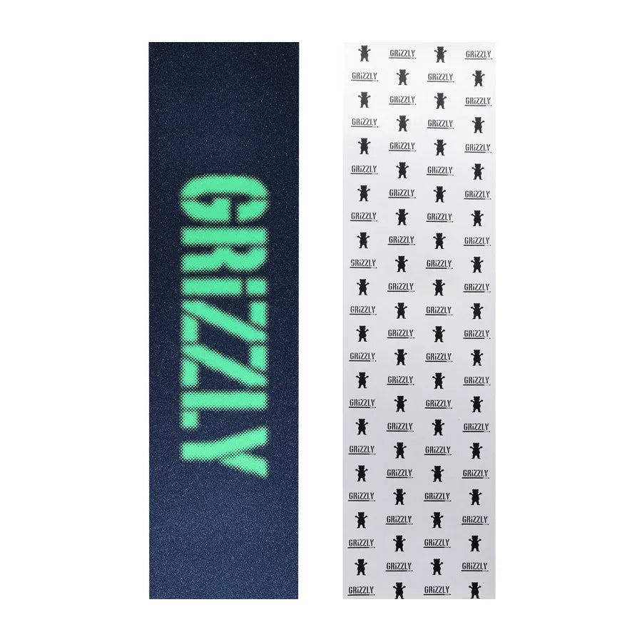 Skateboard Deck Grip Tape, Grizzly Brand (33 x 9 inch, 33 inch, OS780 Perforated)