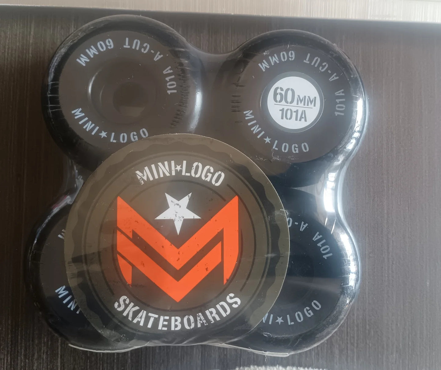 Mini Logo Skateboard Wheels (53mm, 54mm, 56mm, 58mm, 60mm, 90a, 95a, 101a) - 4 Pieces