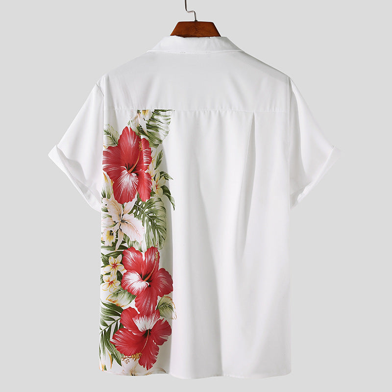 Men's Fashion Printed Hawaiian Shirt