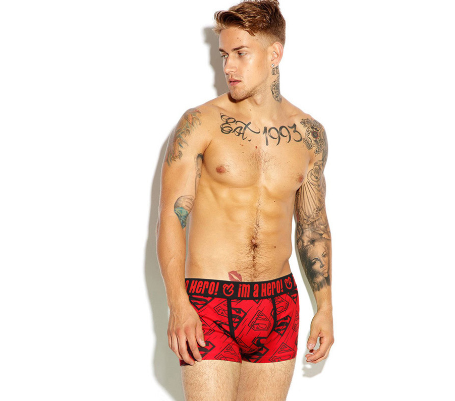 Printed Men's Boxer Briefs