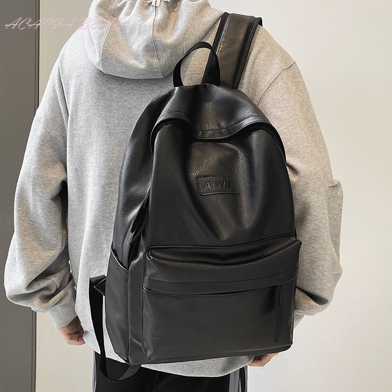 High Quality Solid Color Fashion Backpack