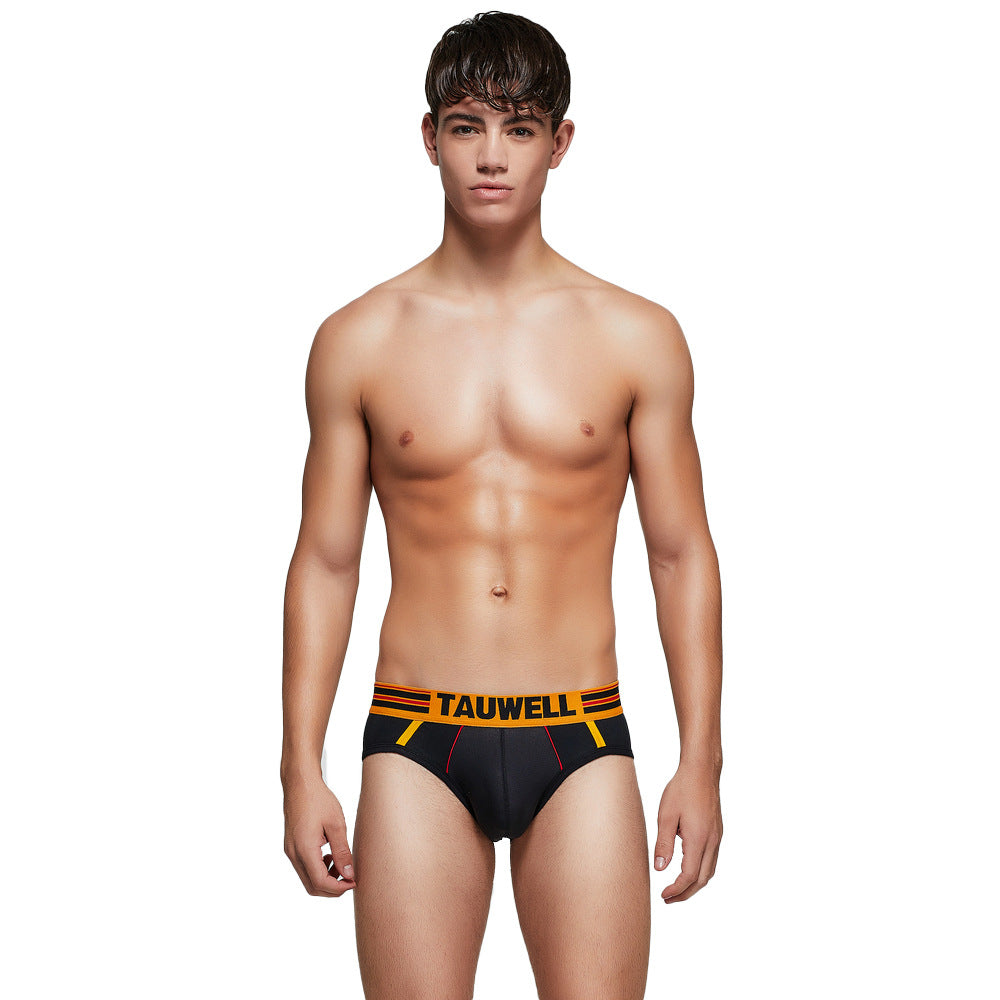 Men's Solid Color Low-Rise Underwear
