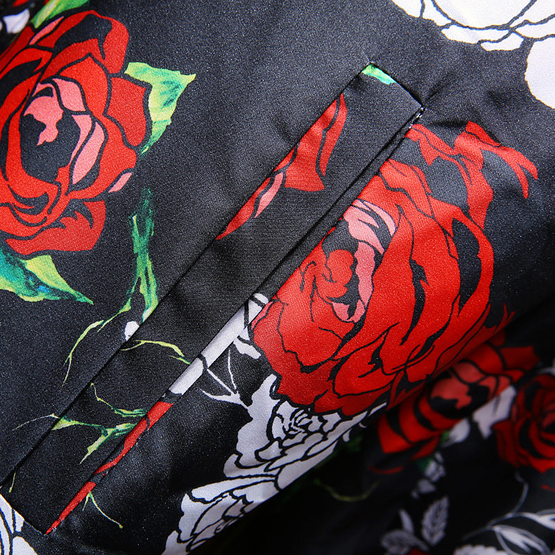 Trendy Men's Jacket with Stylish Print Design