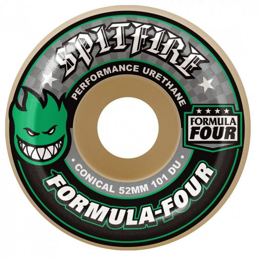 Spitfire Skateboard Wheel Conical Mixed SFWHFF100 Multicolored 52mm