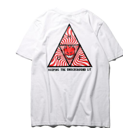 HUF X Little Fireman Street Style Skateboard T-Shirt
