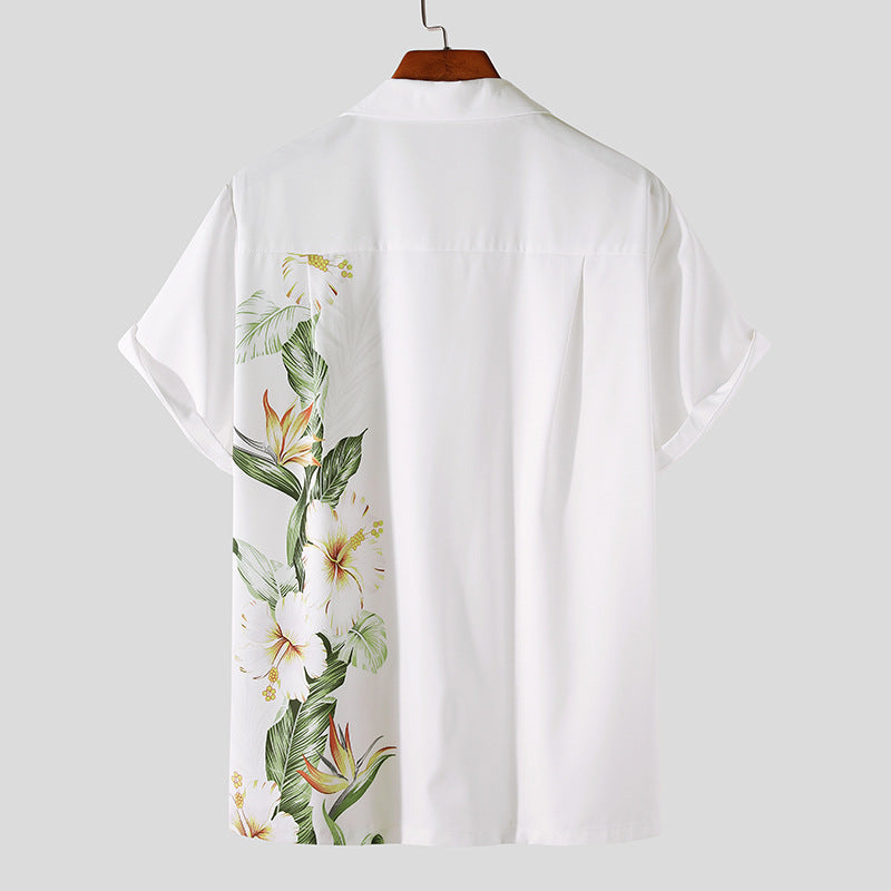 Men's Fashion Printed Hawaiian Shirt