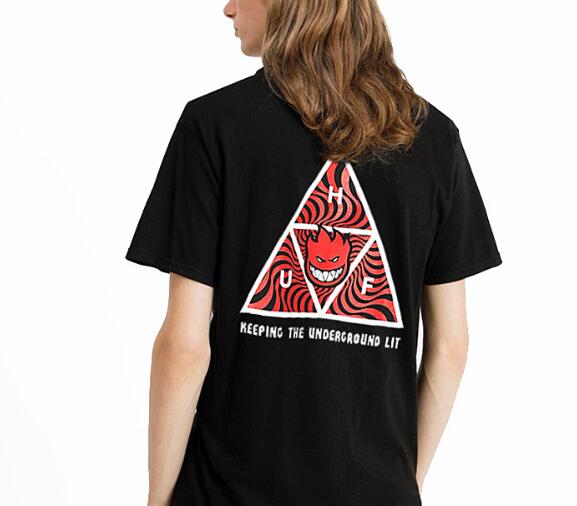 HUF X Little Fireman Street Style Skateboard T-Shirt
